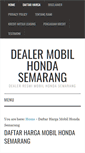 Mobile Screenshot of hondasemarang.net